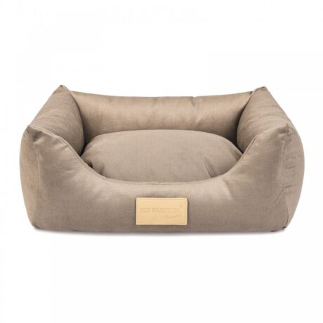 Лежак Pet Fashion «Molly» для собак та котів, 62х50х19 см, пісочний